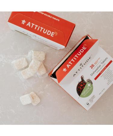 ATTITUDE Laundry Detergent and Dishwasher Tablets Bundle | Plant and Mineral-Based Formulas | Vegan and Cruelty-free Laundry Detergent+Dishwasher Tablets - Buy Online on GoSupps.com