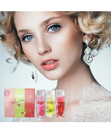  Generisch Set of 3 bottles of lip gloss - Long-lasting - Clear - Nourishing lip oil for makeup - For students sisters friends mothers and for use at home - Buy Online on GoSupps.com