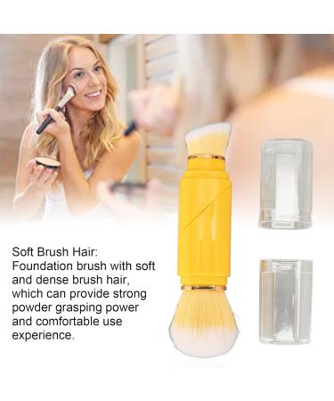 2-in-1 Liquid Brush | 360 Rotating Dense Fluffy Makeup Brush for Liquid Cream & Powder Blending - Buy Online on GoSupps.com