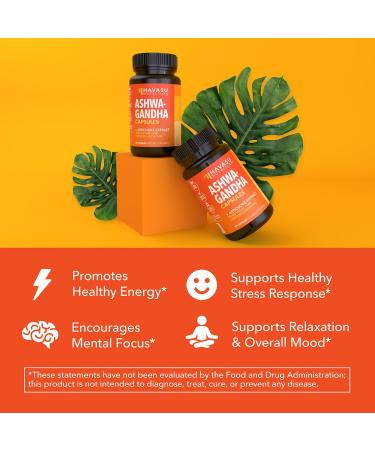 HAVASU NUTRITION High Strength Ashwagandha Supplement Capsules (45 Servings) & French Maritime Pine Bark Extract Capsules (30 Servings) - Buy Online on GoSupps.com