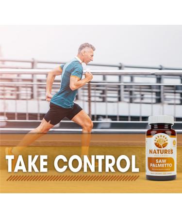 1000mg Saw Palmetto Prostate Supplement with Berry Power - Promotes Prostate Health, Reduces Frequent Urination & DHT Hair Loss - 100 Caps - Buy Online on GoSupps.com