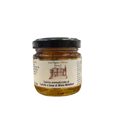 Sant'Agata Feltria Truffle Delight Flavoured with Truffle Based on Millefiori Honey 120 gr