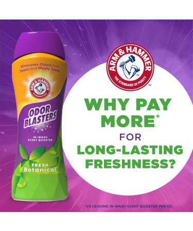 Buy ARM & HAMMER Odor Blasters In-Wash Scent Booster - Fresh Botanical 24 Oz | International Shipping Available - Buy Online on GoSupps.com