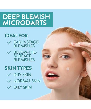 Buy Microdart Blemish Patches - 27 Fast Acting Zit Patches for Cystic Acne - Infused with Hyaluronic Acid & Tea Tree - International Shipping Available - Buy Online on GoSupps.com