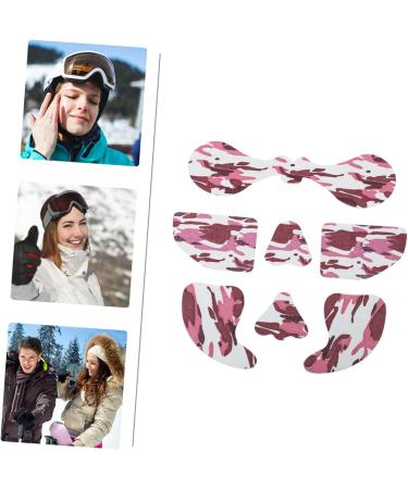 Shop Minkissy Frost Protection Facial Stickers - Pink Camouflage Tarn Masks for Winter Sports | Windproof Adhesive Tape Set (3 Pack) - Buy Online on GoSupps.com