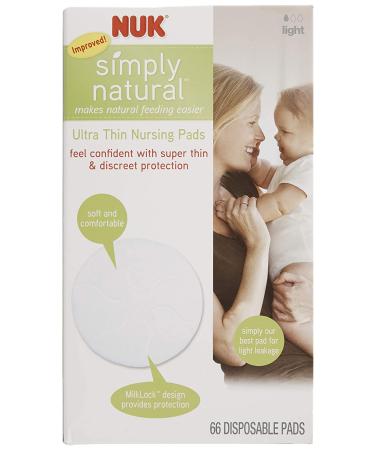 NUK Ultra Thin Disposable Nursing Pads - 66ct - Buy Online on GoSupps.com