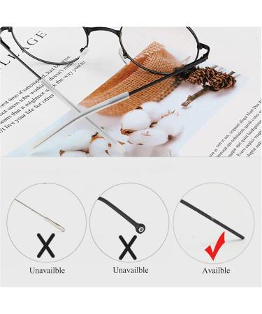 Ohyer 8 Pair Silicone Anti-Slip Glasses Ear Pads & Accessories - Prevent Slipping with Comfortable Antlersh Covers & Straps | Ideal for All Glasses - International Shipping Available - Buy Online on GoSupps.com
