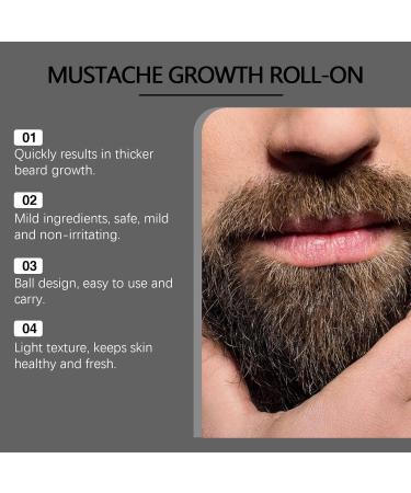 Roll-on Soin Barbe Homme 8 ml - Nourrit les follicules pileux hydrate et fortifie format nomade - Buy Online on GoSupps.com