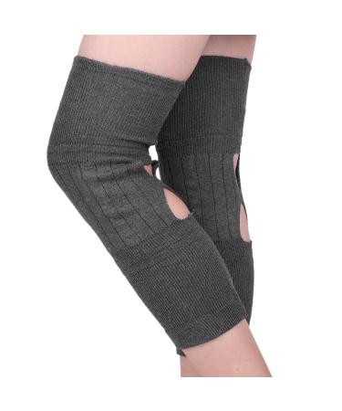 Buy Thick Cashmere Knee Warmers - Unisex Thermal Knee Pads for Winter Sports | Elastic Soft Knee Braces & Support Sleeves - Buy Online on GoSupps.com