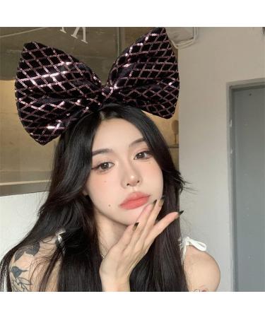 amangul Big s Headband knot Hair Hoop knot Ear Headband For Women Girl Big s Headwear Hair Bands(Pink) - Buy Online on GoSupps.com