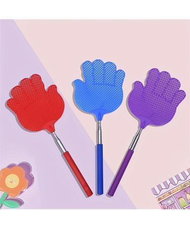 KKRAUS Manual Telescoping Fly Swatter Hand Shaped Stainless Steel Extendable Handles Fly Swatters for Indoor Outdoor Flyswatter 3 Pack (Color : A Size : 75cm) 75cm A - Buy Online on GoSupps.com