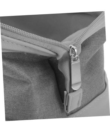 SOIMISS Hair Dryer Storage Bag Hair Dryer Case Hair Dryer Organizer Bag Case for Hair Dryer Toiletry Bag Pu 36.00X15.50X13.00CM Light Grey - Buy Online on GoSupps.com