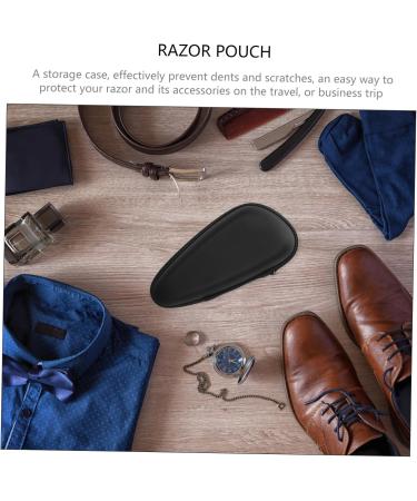 Minkissy 5-Store Razor Storage Bag | Portable Shaver Bag for Electric Trimmer & Travel Kit Durable & Stylish - Buy Online on GoSupps.com