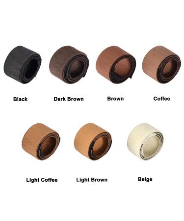7 Pack Donut Bun Maker Hair Accessories - DIY Styling Tool for Women and Girls in 7 Colors - Buy Online on GoSupps.com