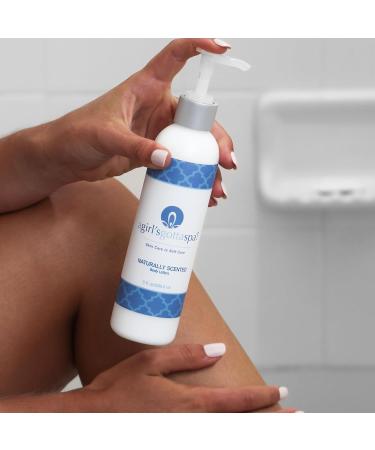 A Girl's Gotta Spa! Naturally Scented Body Lotion Unscented with Shea and Cocoa Butter 8oz - Buy Online on GoSupps.com