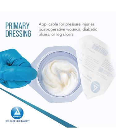 Buy Dynarex DynaGinate Calcium Alginate Wound Dressing - Sterile Non-Stick Gel Pads for Heavy Exudation - 2g x 30cm - 12 Boxes of 5 - Fast International Shipping - Buy Online on GoSupps.com