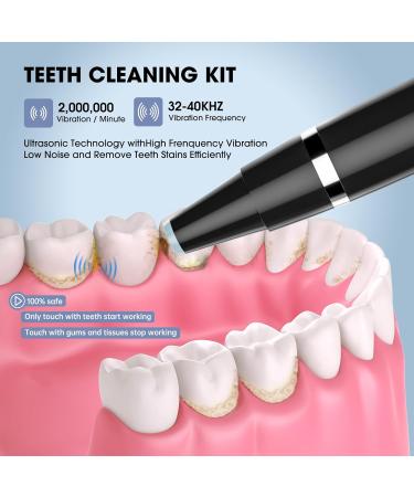 Hangsun Plaque Remover for Teeth Tooth Cleaner Tartar Remover Kit Dental Stain Remover Tool with Led Light 5 Cleaning Mode for Home and Travel Use - Buy Online on GoSupps.com
