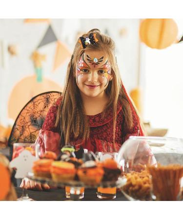 Beaupretty Halloween Bowknot Hair Clips - 4 Pcs Glitter Spider Hair Accessories for Kids - Buy Online on GoSupps.com