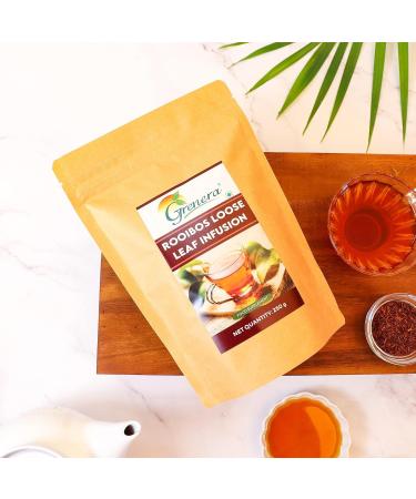 JOKE South African Rooibos Tea - 250 Grams Imported From South Africa Caffeine Free Anti Oxidant Rich Tea - Loose Leaves - Buy Online on GoSupps.com