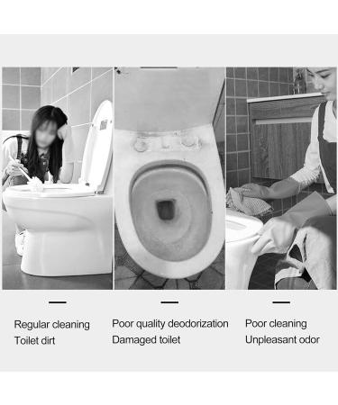 Fairnull Toilet Cleaning Gel 75g Toilet Gel Stamp Flower Refreshing Keep Clean and Long-lasting Fragrance for Toilet BowlsToilet Basins and Sinks A - Buy Online on GoSupps.com