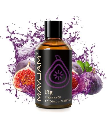 MAYJAM Fig Oil 100ml - Premium Fragrance Oil for Aromatherapy & Diffuser Use | International Shipping Available - Buy Online on GoSupps.com