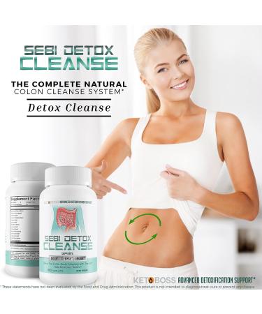 Sebi Detox Cleanse - Advanced Detox Support for Gut Health - Remove Toxins Naturally - Inspired by Dr. Sebi - Keto-Friendly Cleanse - Buy Online on GoSupps.com