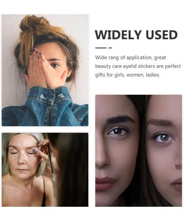 Mikinona Makeup 4 Rolls Double Eyelid Stickers Invisible Double Eyelid Sticker Breathable Eyelid Stickers Woman Reel - Buy Online on GoSupps.com