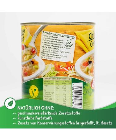 Erasco Chinese Vegetable Pot Vegetarian 800g - Quick & Delicious 2-Pack (16 Vegetables) - Best International Shipping - Buy Online on GoSupps.com