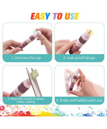 HTVRONT Alcohol Ink for Epoxy Resin - 20 Vivid Color Alcohol Inks Sets Including 6 Metallic Alcohol Ink, Concentrated Resin Ink 0.35oz/10ml, Transparent Alcohol Ink for Resin Art, Tumblers B-10ml*20 Alcohol Ink - Buy Online on GoSupps.com