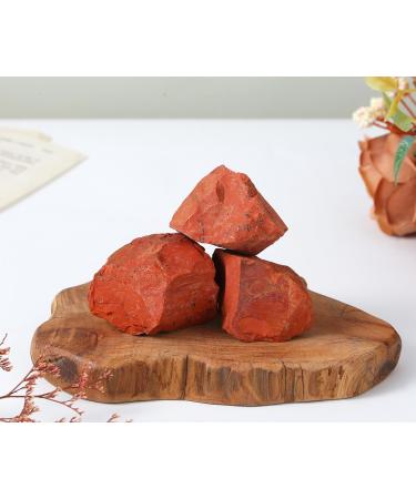 XIANNVXI Red Jasper Crystal 1.77-2.17 Raw Healing Stone for Crystal Lovers - Natural Red Jasper Gemstone for Collection - Medium Size - Buy Online on GoSupps.com
