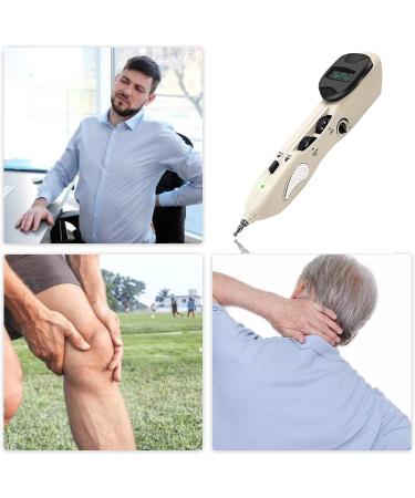 Electronic Acupuncture Pen Pain Relief Therapy | 3 Massage Heads | Rechargeable 508B - Buy Online on GoSupps.com