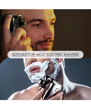 8D Head Shaver Replacement Heads Universal Shaver Replacement Blades for Men Compatible with Electric Head Shavers and Rotary Razors Easy to Install Beard Trimmer Accessories Wet and Dry Use - Buy Online on GoSupps.com