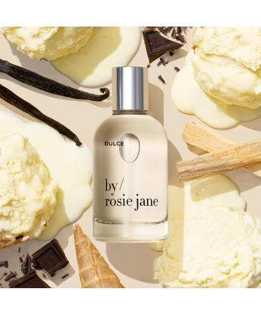 By Rosie Jane Eau De Parfum Spray (Dulce) - Clean Perfumes for Women - Essential Oil Mist with Notes of Vanilla Hinoki Wood Nude Musk - Paraben-Free Vegan Cruelty-Free Phthalate-Free (50ml) Dulce (Vanilla) - Buy Online on GoSupps.com