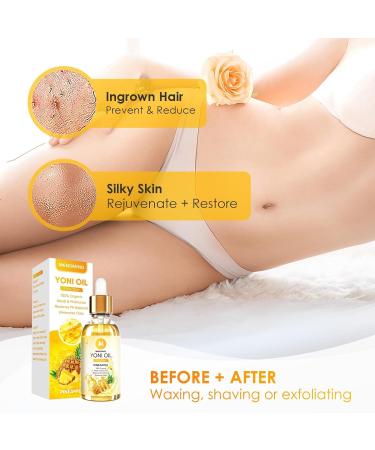 3 Pack Yoni Oil - Feminine Oil for pH Balance Deodorant & Moisturizer | Natural Strawberry Peach & Pineapple Essential Oil - Eliminate Odor | 1 fl oz each - Buy Online on GoSupps.com