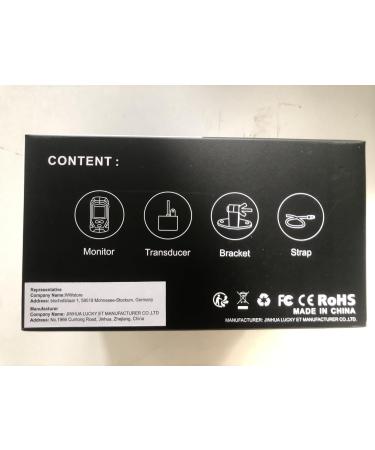 LUCKY Portable Marine Fish Finder - Sonar Depth Gauge Display for Kayaks & Boats - FL068 - Buy Online on GoSupps.com