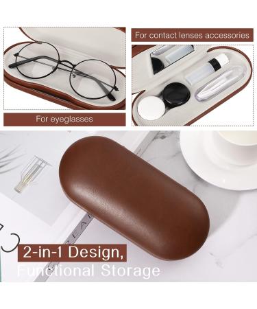 Moko Double-Sided Glasses Case with Mirror | Scratch-Resistant Eyewear Case for Glasses & Contact Lenses - Perfect for Readers & Fashionable Storage - Buy Online on GoSupps.com