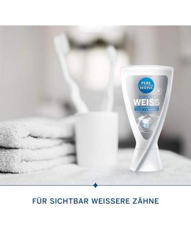 Perlweiss Expert Weiss Toothpaste - Effective Teeth Cleaning & Whitening | 4 Levels Whiter in 3 Weeks | With Perlit (50 ml) - International Shipping - Buy Online on GoSupps.com