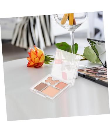 FOMIYES Eye Shadow Plate Palette for Women Pink Eye Shadow Sparkle - Buy Online on GoSupps.com