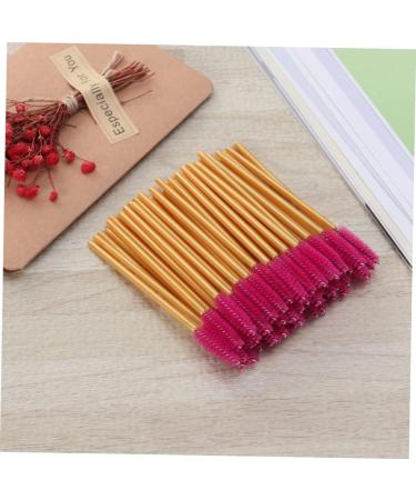 Beavorty 50 Pcs Makeup Eyelash Mascara Colored Mascara Lash Applicator Eyelash for 50 Pcs Rose - Buy Online on GoSupps.com