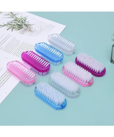 Yebeauty Nail Brushes 8-Pack Dual-Sided Fingernail Cleaner for Hand & Toe Scrubbing | Pedicure Nail Scrubber Kit - Buy Online on GoSupps.com