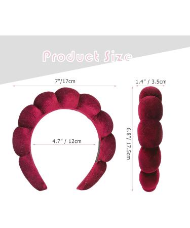 DRESHOW Spa Headband for Women Sponge Headband for Washing Face Clouds Soft Terry Cloth Makeup Skincare Headbands 1 Pc Sponge Hair Hoop: 83-bg 1 - Buy Online on GoSupps.com