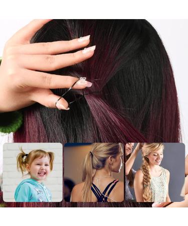 1000 Mini Natural Rubber Bands Small Black Soft Elastic Bands Hair Thick Strong Ties Bands for Kids Women Hair Braids Hair Ponytail Hair Wedding Hairstyle and More (Black) - Buy Online on GoSupps.com