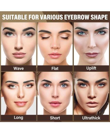 Multipurpose Eyebrow Stamp Stencil Kit - Waterproof & Smudge-proof | Shop Now - Buy Online on GoSupps.com