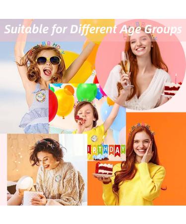 JOYVOX Vibrant Birthday Headband Crown - Celebratory 'IT'S MY BIRTHDAY' Headband Design Comfortable & Stylish - Buy Online on GoSupps.com