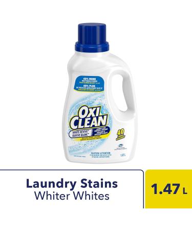 OxiClean White Revive Laundry Stain Remover Liquid 1.47-L & White Revive Laundry Stain Remover Paks 18 Count Liquid + LAUNDRY_DETERGENT - Buy Online on GoSupps.com