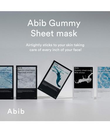 Abib Gummy Sheet Mask with Madecassoside Sticker 27ml (Pack of 10) - Buy Online on GoSupps.com