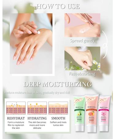 Mini Hand Cream Kit-3Pcs 80g Small Scented Hand Lotion for Dry Cracked Working Hands Natural Fragrance Moisturizing Travel Size Bulk Hand Lotion Baby Shower Wedding Favors Christmas Gift for Women 80 g (Pack of 3) - Buy Online on GoSupps.com