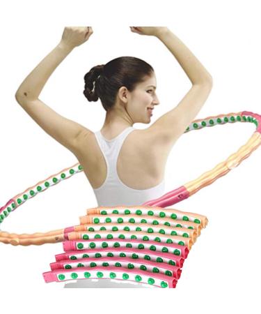 Health Hoop- Korean Weighted Hoop, Exercise Hoop, Fitness Hoop, Hula Massage Passion Hoola Hoop for Workout 1.3kg STEP1 Hula-up Slim Body