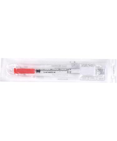 Brandzig U-40 Pet Insulin Syringes 29G 1/2cc - 100-Pack - Buy Online on GoSupps.com