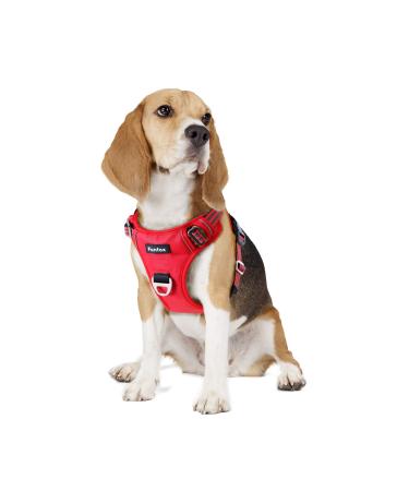 Funfox dog harness for medium -sized dogs no pull dishes adjustable disheset medium dog anti -train breast harness dog medium dogs safety harnesses.